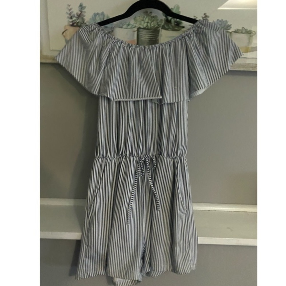 Off the shoulder romper